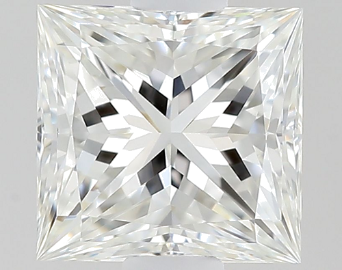 0.51 carat H-IF Natūralus Princess Deimantas (1)