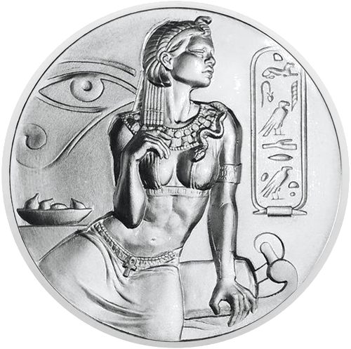 2 oz Kleopatra 2015 ASV sudraba monēta (1)