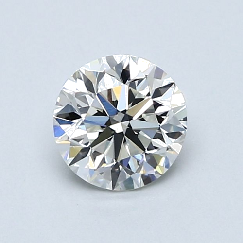 0.92 carat H-VVS1 Very Good cut Natūralus Round Deimantas (1)