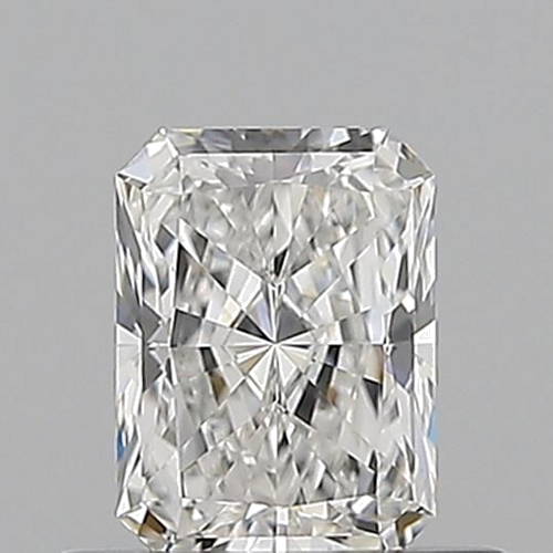 0.51 carat F-VVS1 Natūralus Radiant Deimantas (1)