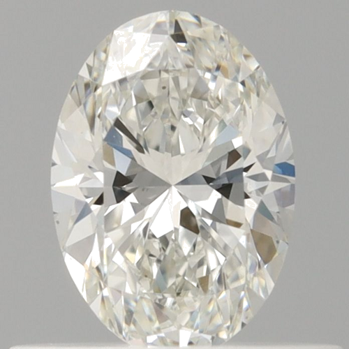 0.5 carat G-VS2 Natūralus Oval Deimantas (1)