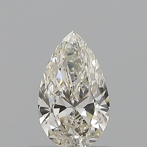 0.6 carat J-VVS1 Natūralus Pear Deimantas (1)