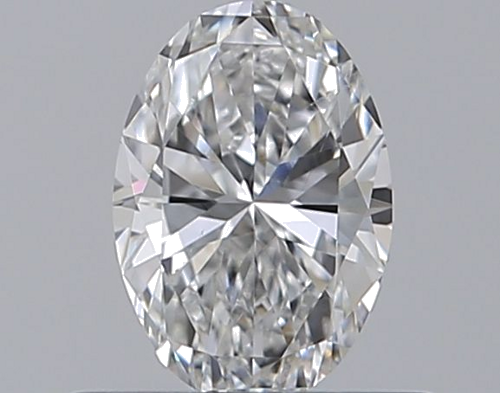0.4 carat E-VS2 Natūralus Oval Deimantas (1)