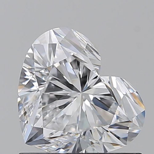 0.9 carat D-VS1 Natūralus Heart Deimantas (1)