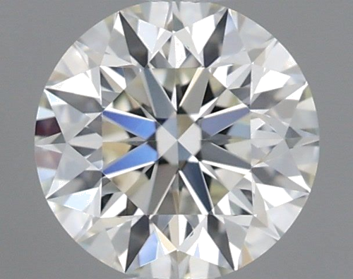 0.52 carat K-VVS2 Excellent cut Natūralus Round Deimantas (1)