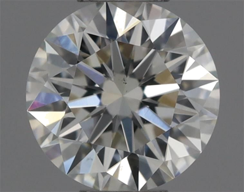0.32 carat I-VS1 Excellent cut Natūralus Round Deimantas (1)
