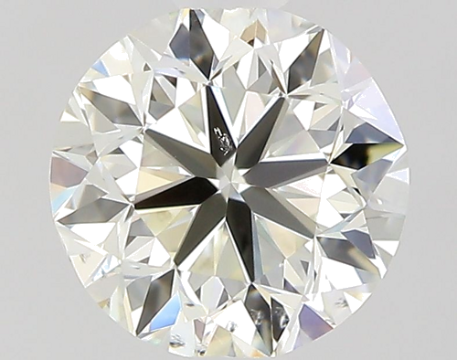 0.5 carat J-SI1 Very Good cut Natūralus Round Deimantas (1)