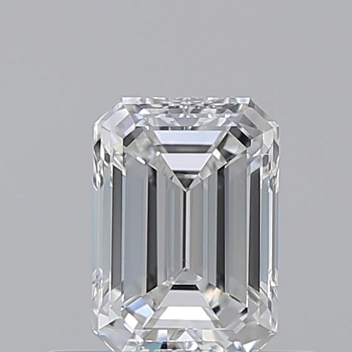 0.5 carat F-VVS2 Natūralus Emerald Deimantas (1)