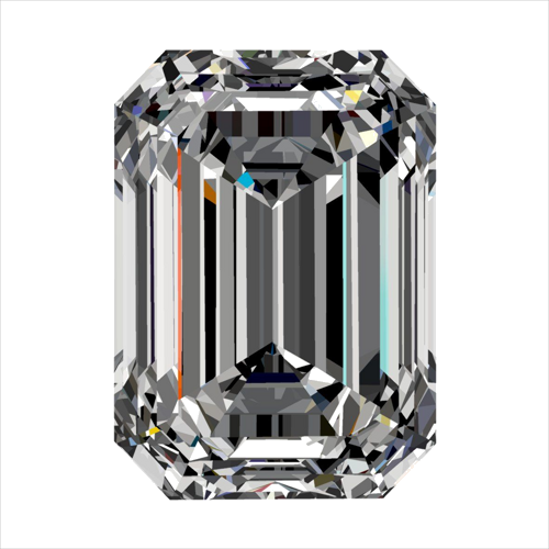 0.32 carat F-VS1 Natūralus Emerald Deimantas (1)