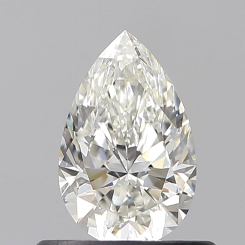 0.55 carat I-VS1 Natūralus Pear Deimantas (1)