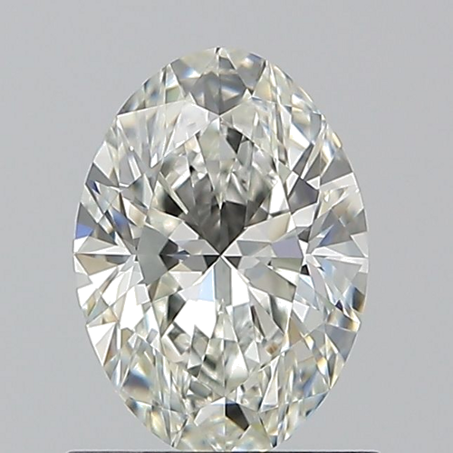 0.9 carat I-VVS2 Natūralus Oval Deimantas (1)