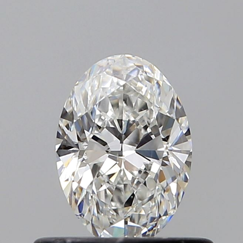 0.51 carat F-SI1 Natūralus Oval Deimantas (1)