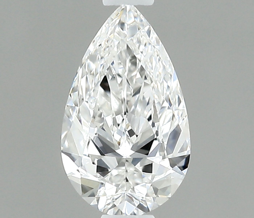 0.4 carat E-VVS2 Natūralus Pear Deimantas (1)