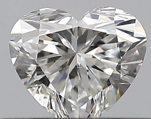 0.31 carat G-VS2 Natūralus Heart Deimantas (1)