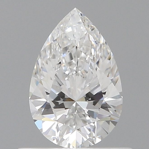 0.51 carat D-VVS1 Natūralus Pear Deimantas (1)