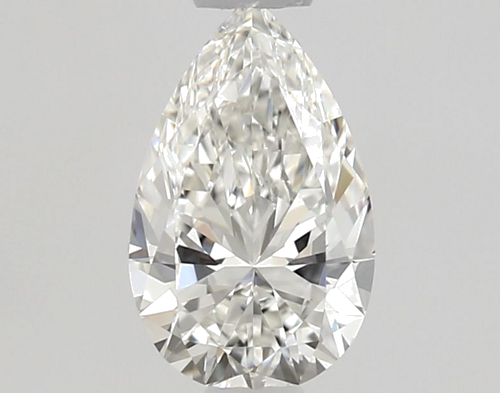 0.5 carat G-VVS2 Natūralus Pear Deimantas (1)