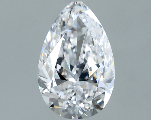 0.79 carat D-VVS1 Natūralus Pear Deimantas (1)