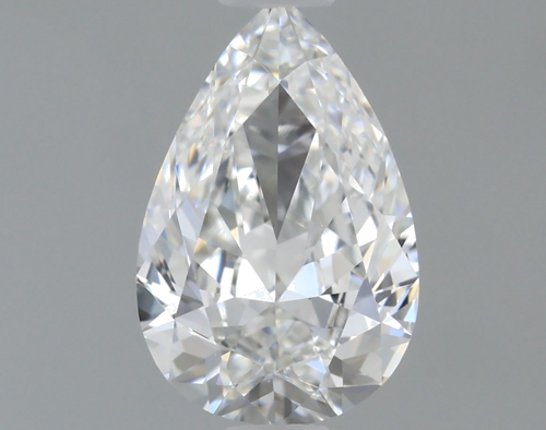 0.5 carat F-VS1 Natūralus Pear Deimantas (1)