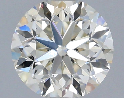 0.51 carat K-IF Fair cut Natūralus Round Deimantas (1)