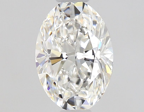 0.57 carat F-VVS1 Natūralus Oval Deimantas (1)