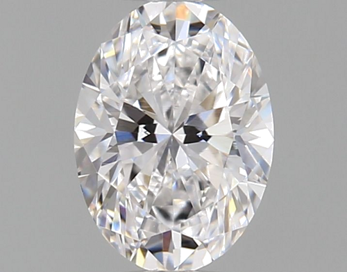 0.36 carat D-VVS1 Natūralus Oval Deimantas (1)