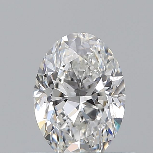 0.55 carat F-VS2 Natūralus Oval Deimantas (1)