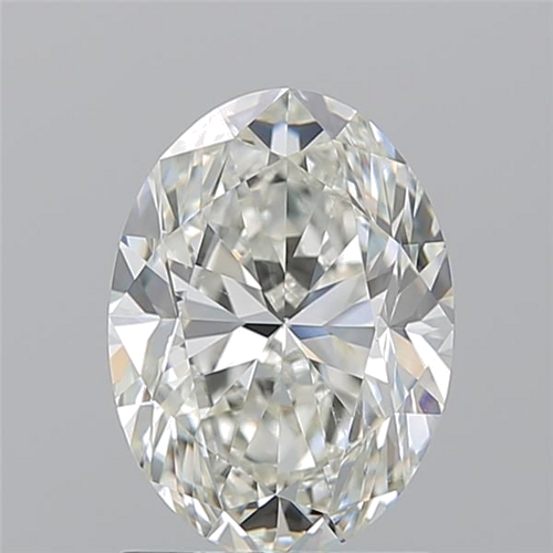 1.7 carat I-SI1 Natūralus Oval Deimantas (1)