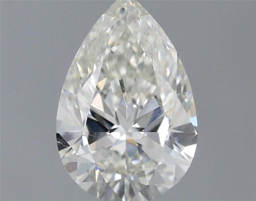 0.51 carat I-SI1 Natūralus Pear Deimantas (1)