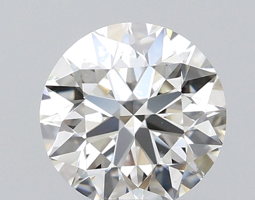 0.59 carat I-VS1 Excellent cut Natūralus Round Deimantas (1)