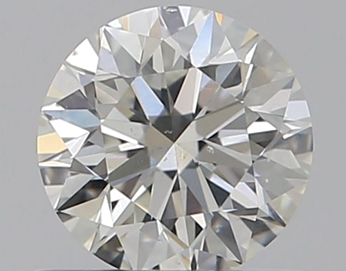 0.59 carat I-SI1 Excellent cut Natūralus Round Deimantas (1)