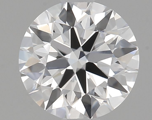 0.52 carat F-VVS1 Excellent cut Natūralus Round Deimantas (1)