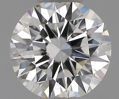 0.57 carat F-VVS2 Excellent cut Natūralus Round Deimantas (1)
