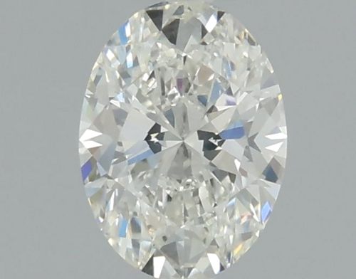 0.45 carat G-SI1 Natūralus Oval Deimantas (1)