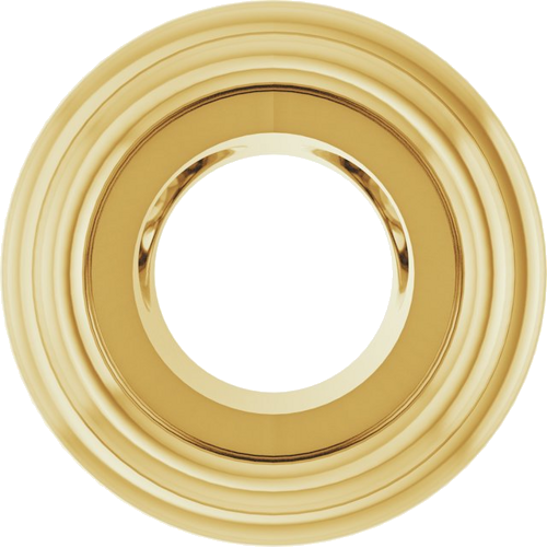 Pakabukas „Bezel-Set Solitaire“ 10k yellow gold Round 3.2mm (1)