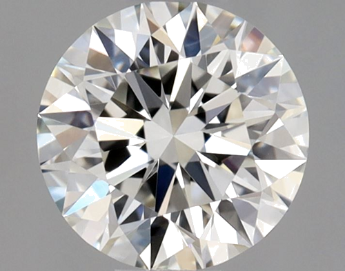 0.5 carat H-VVS2 Excellent cut Natūralus Round Deimantas (1)