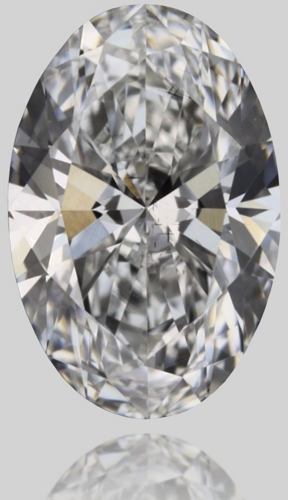 0.34 carat G-SI1 Natūralus Oval Deimantas (1)