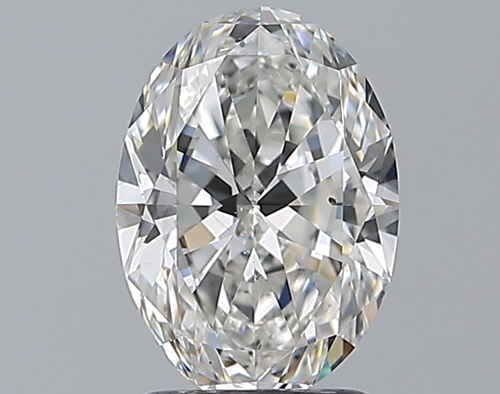 2.0 carat F-SI1 Natūralus Oval Deimantas (1)
