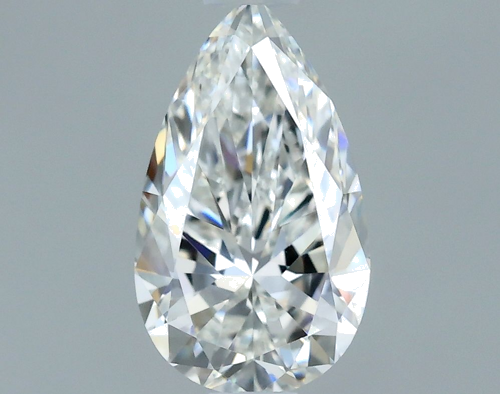 0.51 carat F-VS2 Natūralus Pear Deimantas (1)