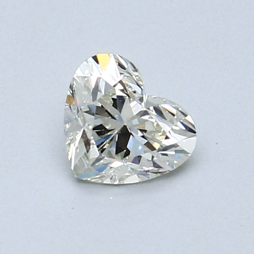 0.51 carat K-SI1 Natūralus Heart Deimantas (1)