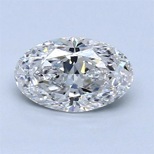 0.91 carat G-SI1 Natūralus Oval Deimantas (1)