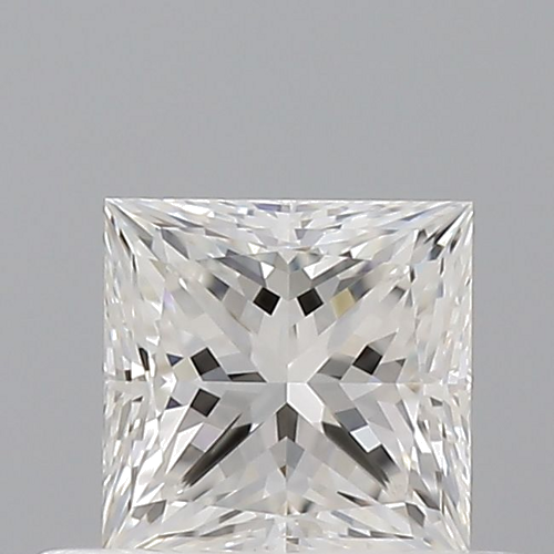 0.5 carat F-VVS1 Natūralus Princess Deimantas (1)