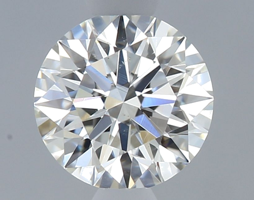 0.52 carat I-SI1 Excellent cut Natūralus Round Deimantas (1)