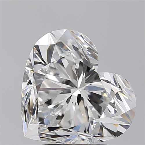 4.55 carat E-VS2 Natūralus Heart Deimantas (1)