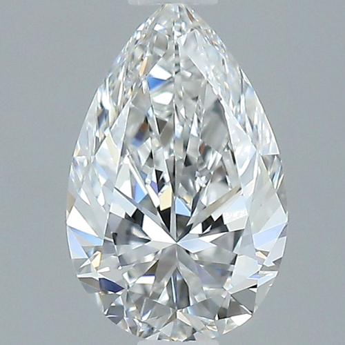 0.94 carat E-FL Natūralus Pear Deimantas (1)