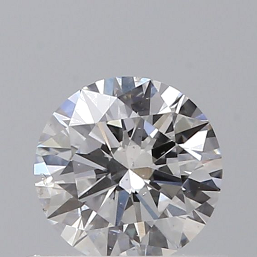 0.42 carat D-SI2 Very Good cut Natūralus Round Deimantas (1)