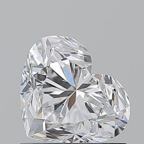 1.01 carat E-VS2 Natūralus Heart Deimantas (1)