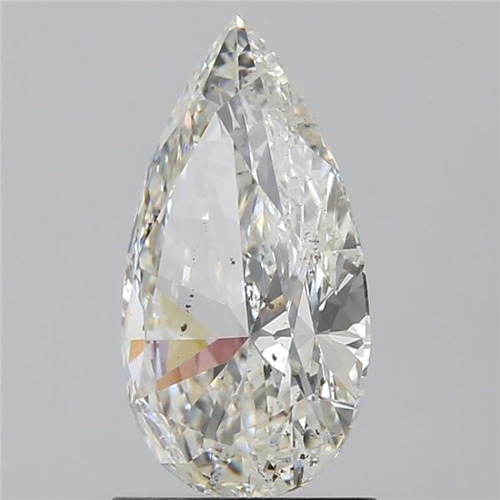1.52 carat I-SI2 Natūralus Pear Deimantas (1)