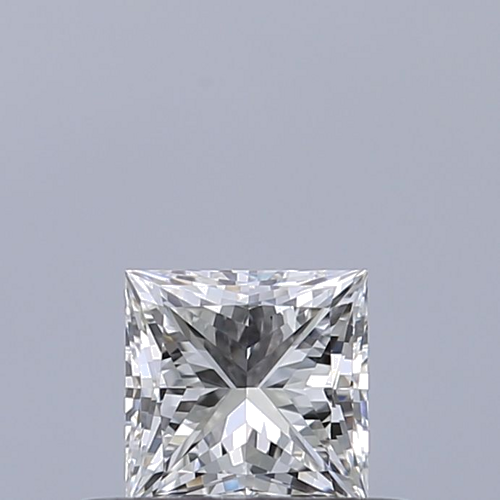 0.32 carat E-VVS2 Natūralus Princess Deimantas (1)
