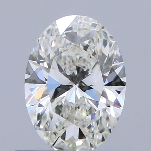 0.5 carat H-VS2 Natūralus Oval Deimantas (1)