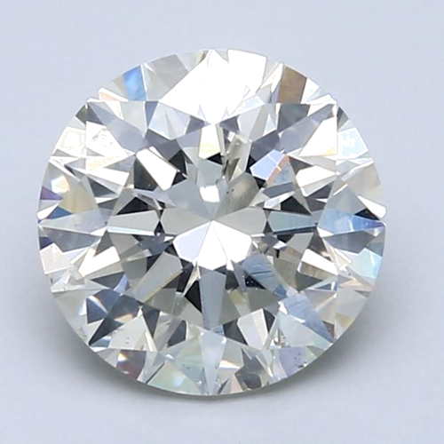2.5 carat J-SI2 Very Good cut Natūralus Round Deimantas (1)